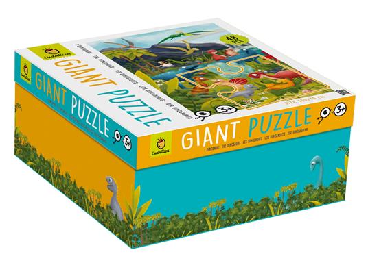 Ludattica Giant Puzzle 48 Pcs I Dinosauri - 2