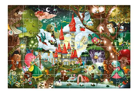 Ludattica Giant Puzzle 48 Pcs Il Castello Magico