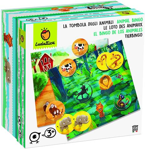 Ludattica Family Game La Tombola Degli Animali