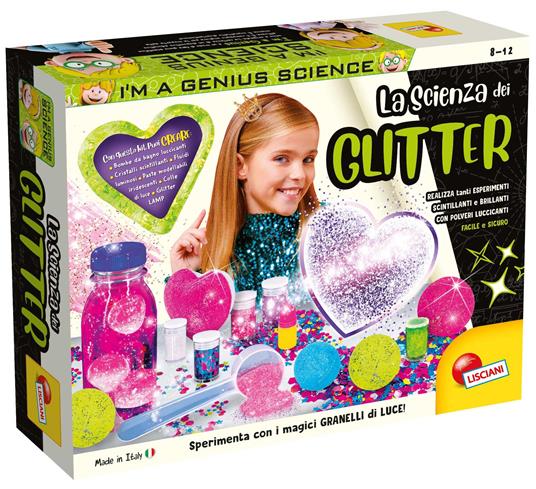 I'm a Genius laboratorio della scienza dei glitter