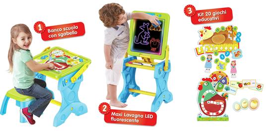 Carotina Banchetto Led Gioco E Imparo 3 In 1 - 3