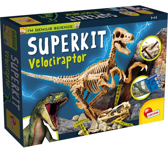 I'm a Genius super kit velociraptor