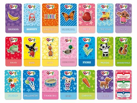 Bing flash cards in display - 2