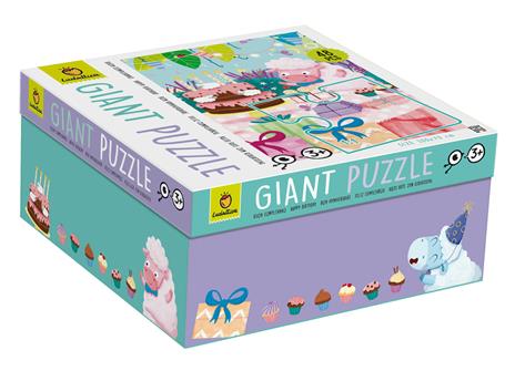 Happy birthday. Giant puzzle - 3