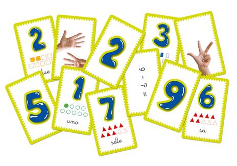 Numeri. Carte Montessori. Giochi di carte - 2