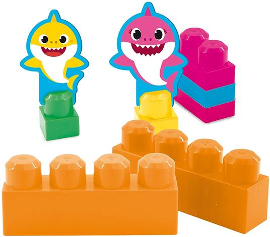 Baby Shark Zainetto Baby Blocks - 3