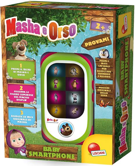 Masha Baby Smartphone Led - 2