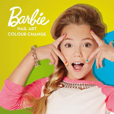 Barbie Nail Art Color Change - 3