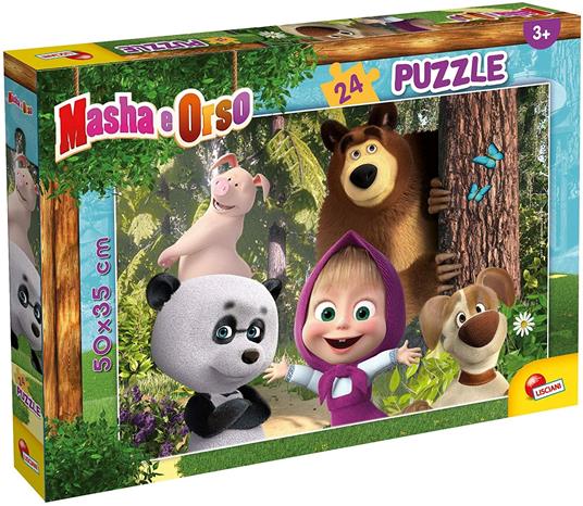 Masha Puzzle Plus 24 Diventiamo Amici?
