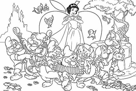 Disney Puzzle Df Maxi Floor 24 Biancaneve - 3