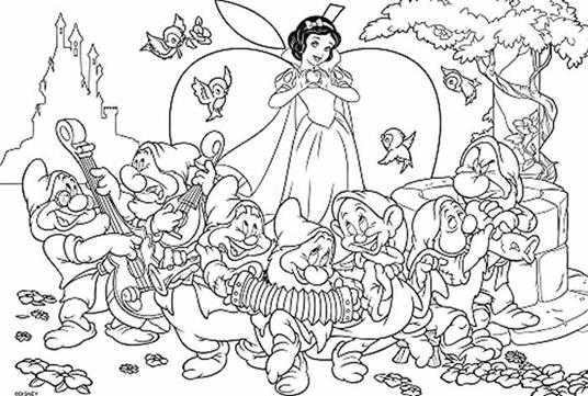 Disney Puzzle Df Maxi Floor 24 Biancaneve - 3