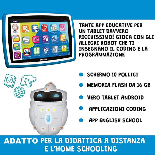 Lisciani Giochi Evolution Mio Tab 10 System Coding édition spéciale 