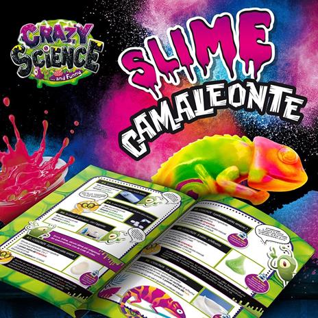 Crazy Science Dottor Slime Camaleonte Tutti Colori - 3