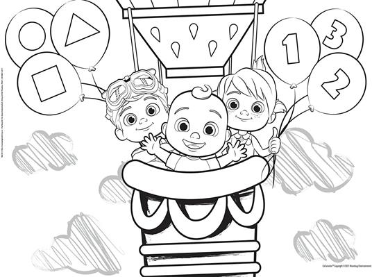 Cocomelon Df Maxifloor 2 X 24  - Be Kind To Everyone! - 4