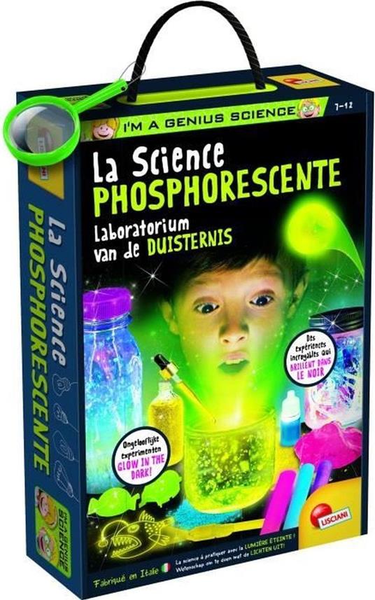 Gioco fosforescente della scienza geniale