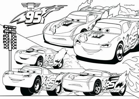 Disney Puzzle Maxifloor 2 X 24 Cars - 4