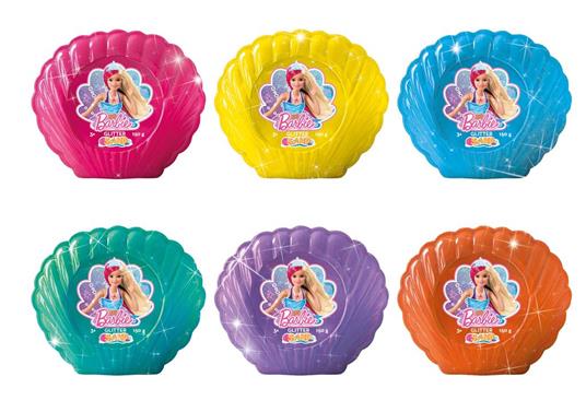Barbie Glitter Sand Shell 150 Gr Display 18