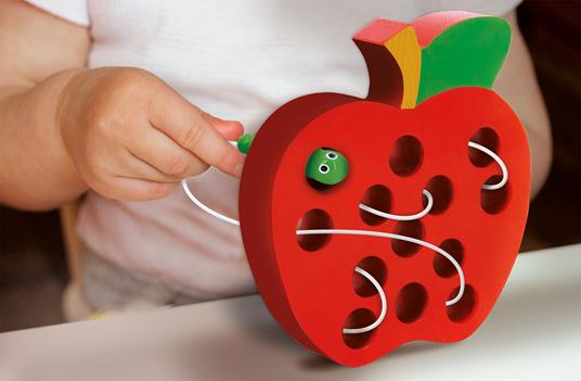 Montessori Legno Bruco Fruits&Co - 5
