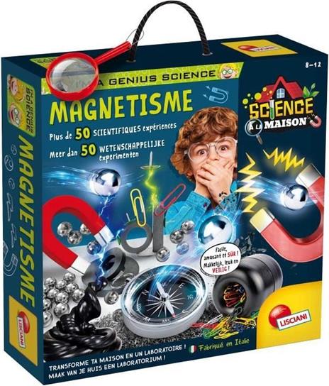 SONO UN GENIO Kit scientifico per 50 esperimenti sul magnetismo