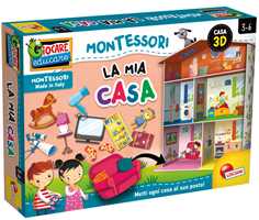 Giocattolo Montessori Maxi La Mia Casa - Puzzle Lisciani