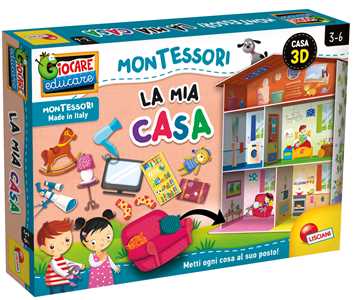 Giocattolo Montessori Maxi La Mia Casa Lisciani