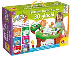 Giocattolo Carotina Tavolino 30 Giochi Lisciani