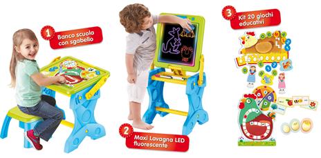 Carotina Banchetto Led Gioco E Imparo 3 In 1 - 4