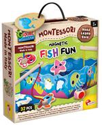 Montessori Legno Magnetic Fish Fun