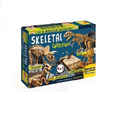 Lisciani I''M Genius Set 3 in 1 Skeletal cool Dinosauri