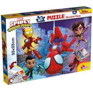 Giocattolo Marvel Puzzle Df M-Plus 48 Spidey Lisciani