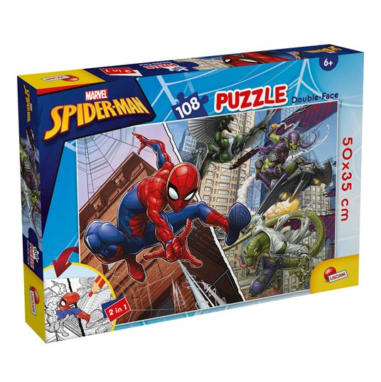 Marvel Puzzle Df Plus 108 Spiderman - Lisciani - Spiderman