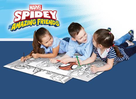 Marvel Puzzle Df Maxi Floor 2 X 24 Spidey - 6