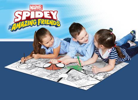 Marvel Puzzle Df Maxi Floor 4 X 48 Spidey - 10