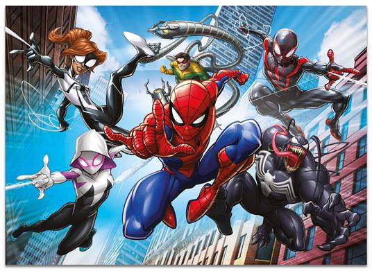 Marvel Puzzle Df Maxi Floor 4 X 48 Spiderman - 4