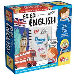 Giocattolo Im a genius go-go english Lisciani