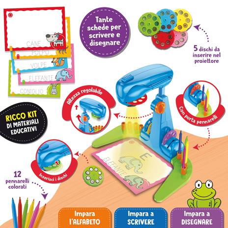 Carotina Proiettore Scuola di Lettura e Scrittura - 3