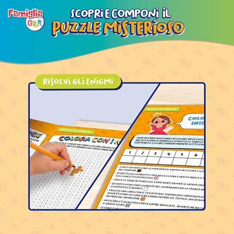 Il Gioca Puzzle Della Famiglia Gbr - Fantasia in Cucina - 4