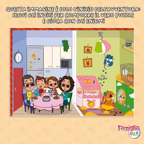 Il Gioca Puzzle Della Famiglia Gbr - Fantasia in Cucina - 2