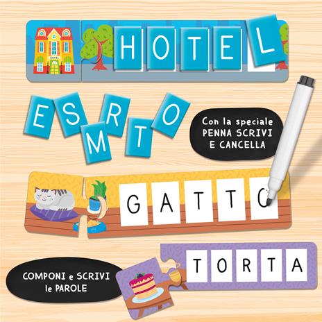 Carotina Gli Utilissimi 10 Giochi di Lettura e Scrittura - 3