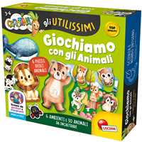 Giocattolo Carotina Gli Utilissimi Giochiamo con Gli Animali Lisciani