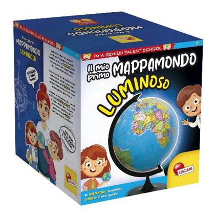 Gioco educativo I'M A GENIUS Il mio primo mappamondo luminoso 105519