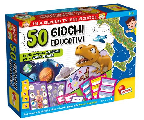 I'M A Genius Raccolta 50 Giochi Educativi Kids