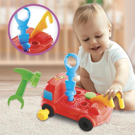 Lisciani Giochi - Carotina Baby Edu shapes  My first truck, 109968 - 4