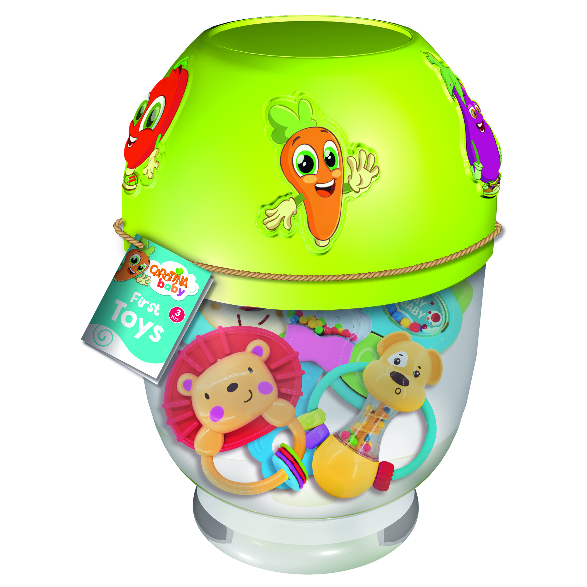 Liscianigiochi Carotina Baby "Comment Je M'habille" – Lernspiel Zum Anziehen, Für Kleinkinder, Mehrfarbig