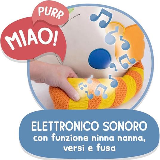 Cuscino Mio Gattino Elettronico Dolce Relax Montessori Baby  110018 - 2