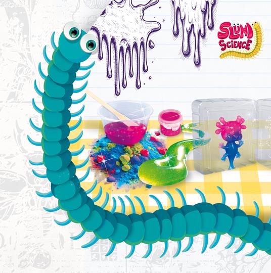 Slumi science pocket Kit per creare uno squish axolot - 2