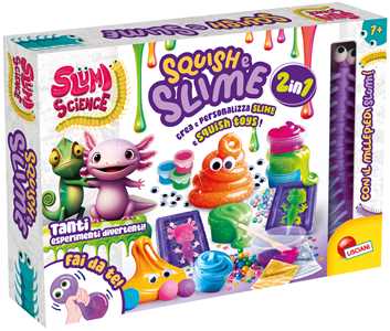 Giocattolo Slumi Science Squish E Slime Lisciani