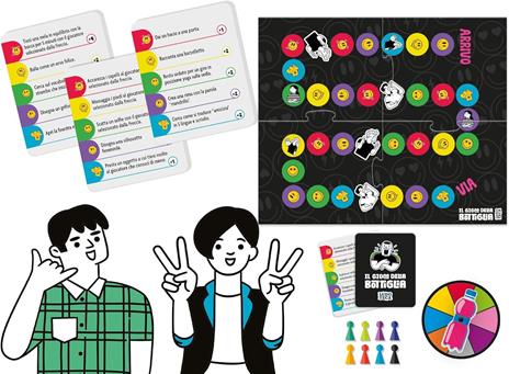 Lisciani Giochi - Ludoteca Pocket Il gioco della bottiglia, 110476 - 2