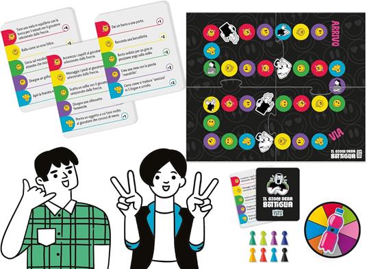 Lisciani Giochi - Ludoteca Pocket Il gioco della bottiglia, 110476 - 2