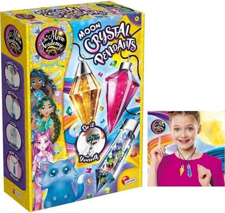 Kit creativo Magic Crystals della Moon Academy - Glitter, pietre e basi